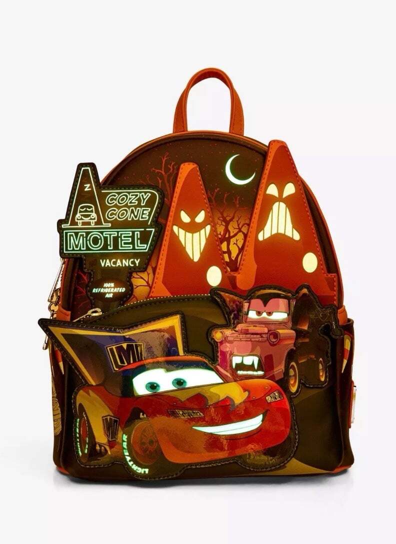 Loungefly Disney Pixar Cars Halloween Costumes Glow-in-the-Dark Mini Backpack