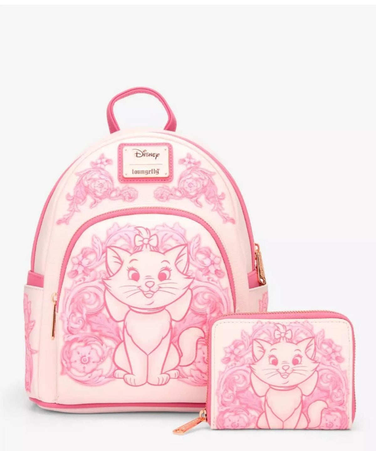 Loungefly Disney The Aristocats Marie Floral Zip Wallet