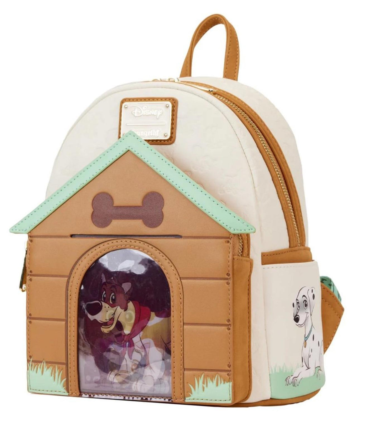 Loungefly Disney Heart Disney Dogs Triple Lenticular Mini Backpack
