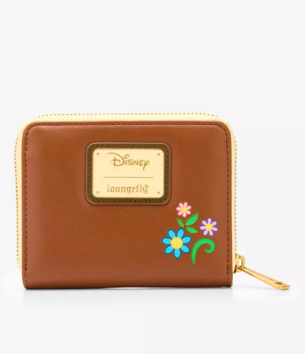 Loungefly Disney Tangled Pascal Flower Zip Wallet