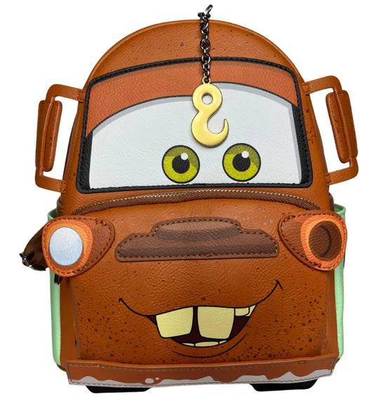 Loungefly Cars Tow Mater Cosplay Mini Backpack