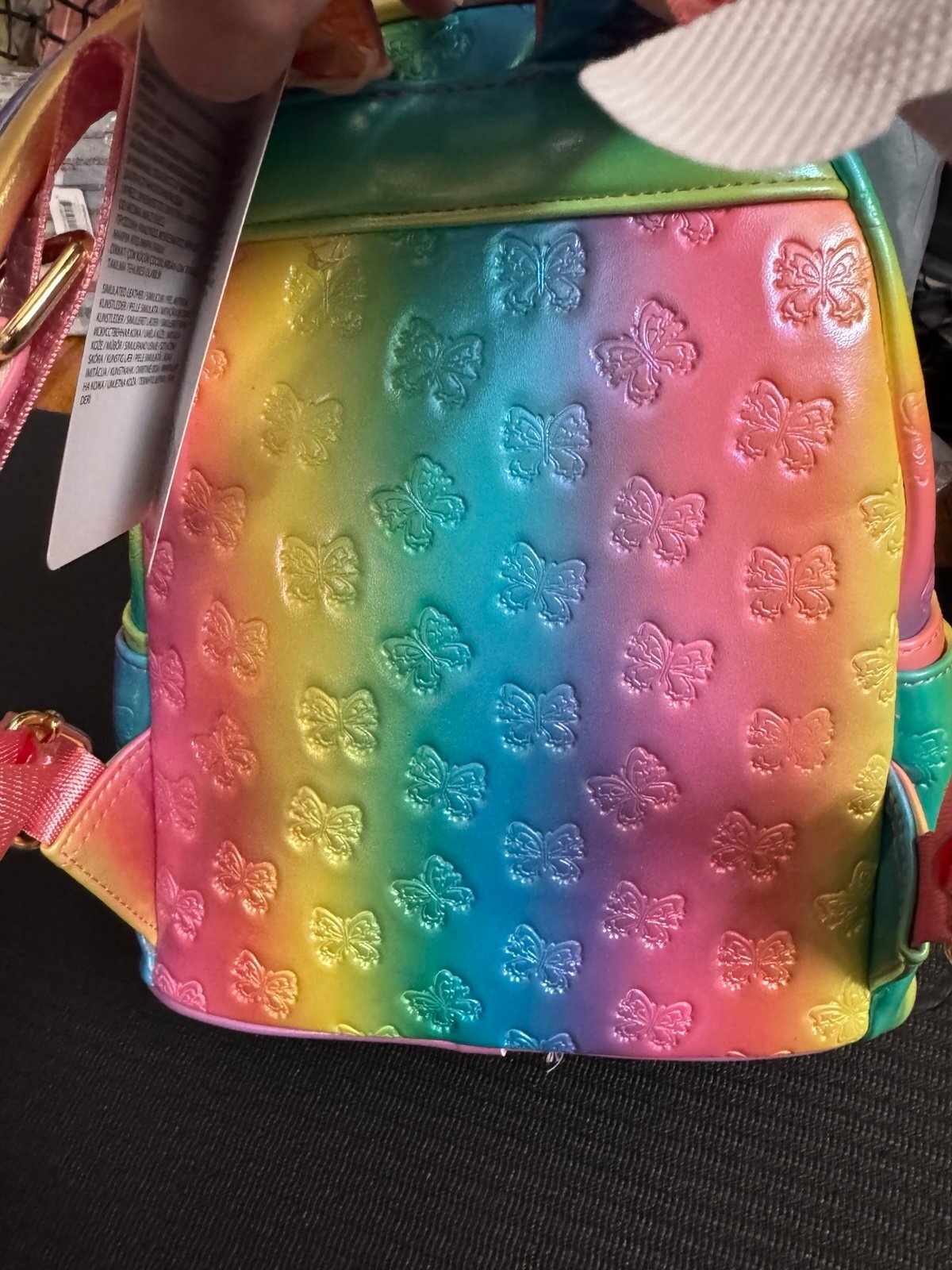 Loungefly Dolly Butterfly Embossed Pastel Mini Backpack