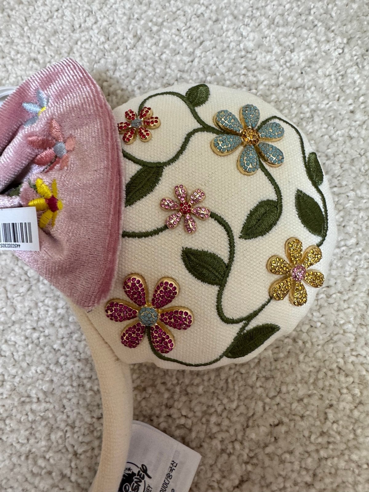 Minnie Mouse Floral Ear Headband by BaubleBar