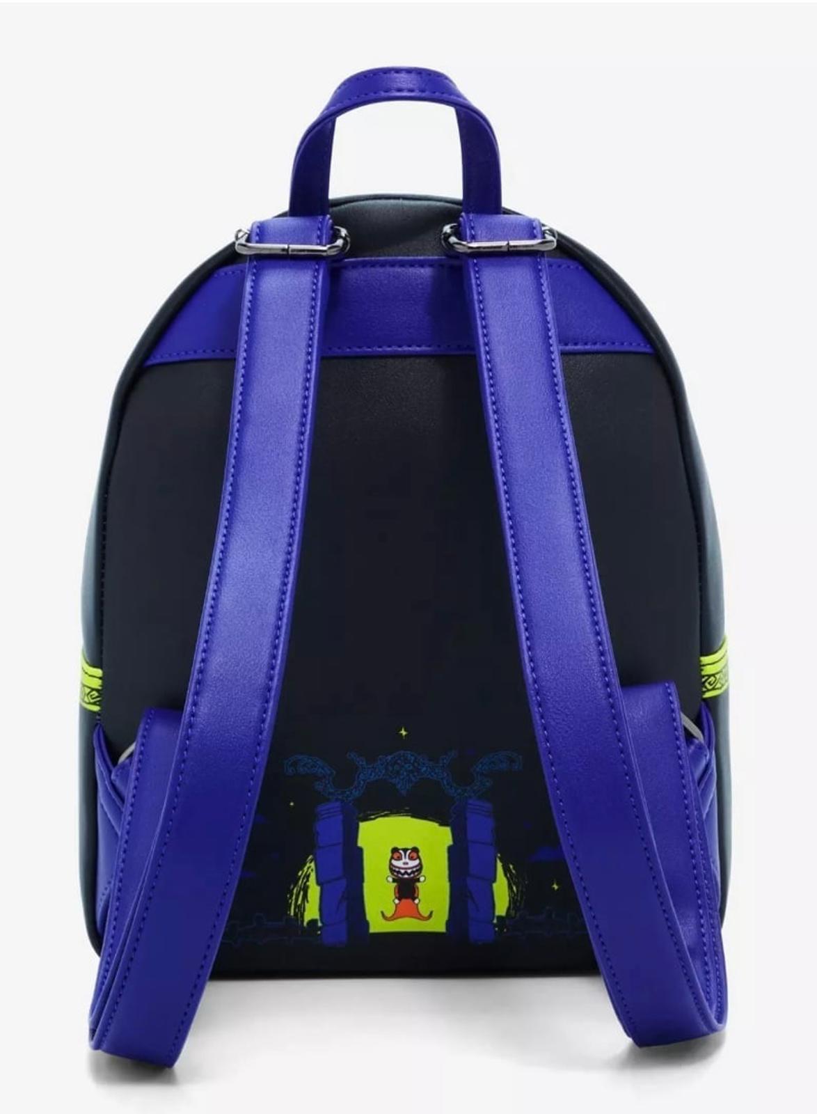 Loungefly The NBC Jack & Sally Pumpkins Mini Backpack & Matching Coin Purse