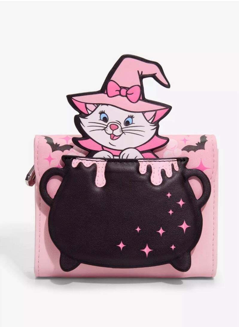 Disney The Aristocats Marie Witch Pop-Up Zip Wallet