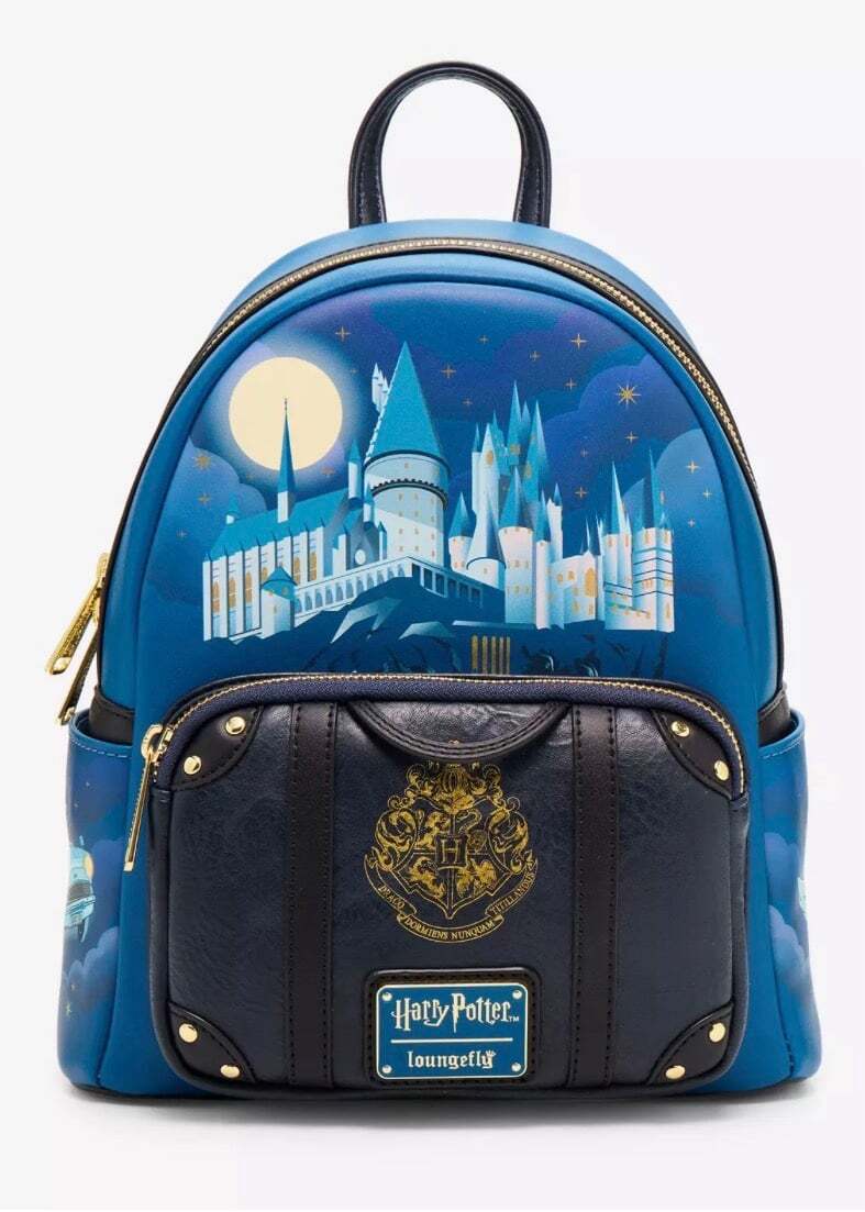 Loungefly Harry Potter Hogwarts Castle Suitcase Mini Backpack