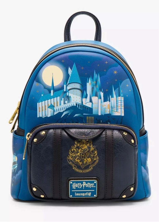 Loungefly Harry Potter Hogwarts Castle Suitcase Mini Backpack
