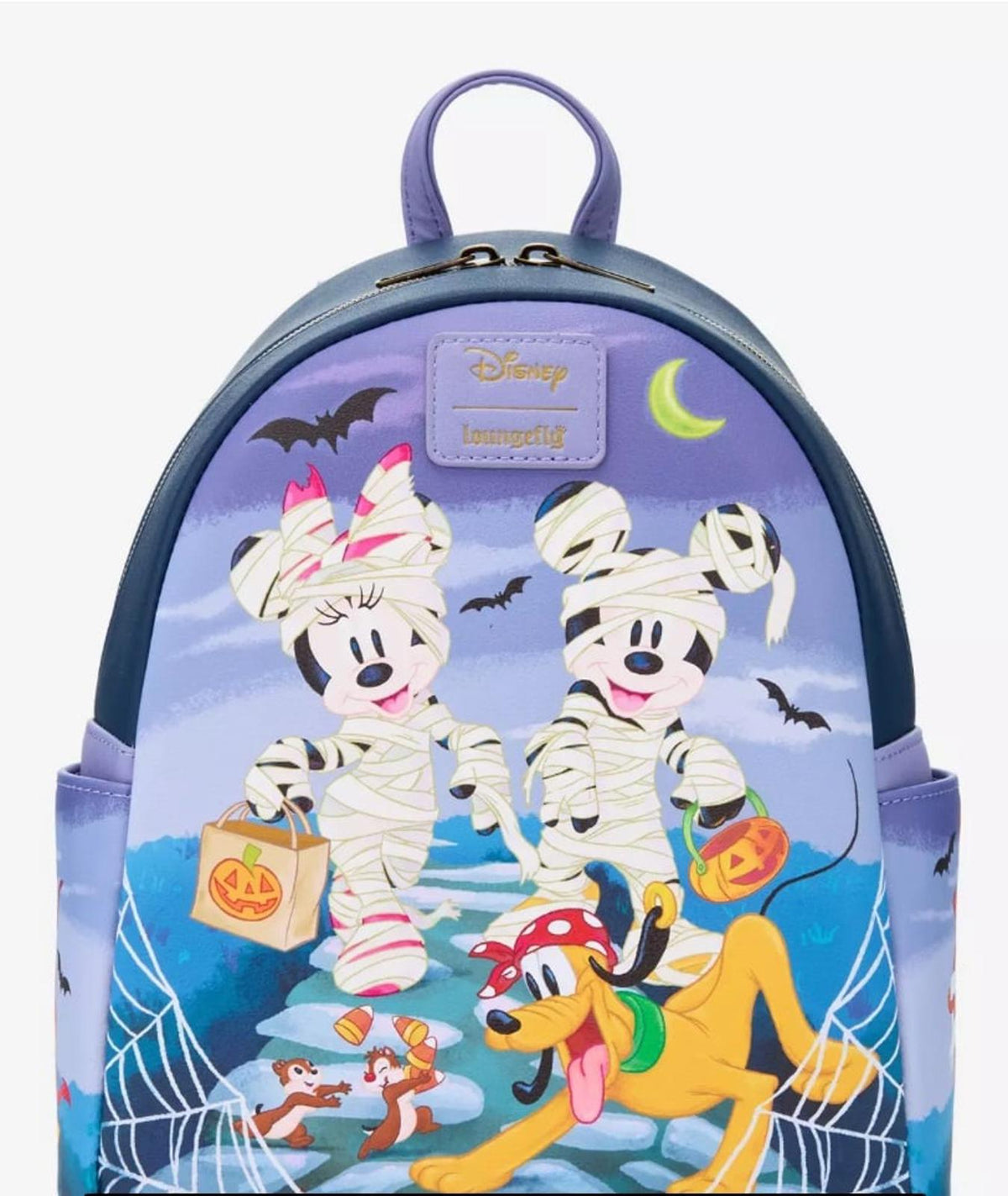 Loungefly Disney Mickey Mouse & Friends Halloween Mini Backpack NWT