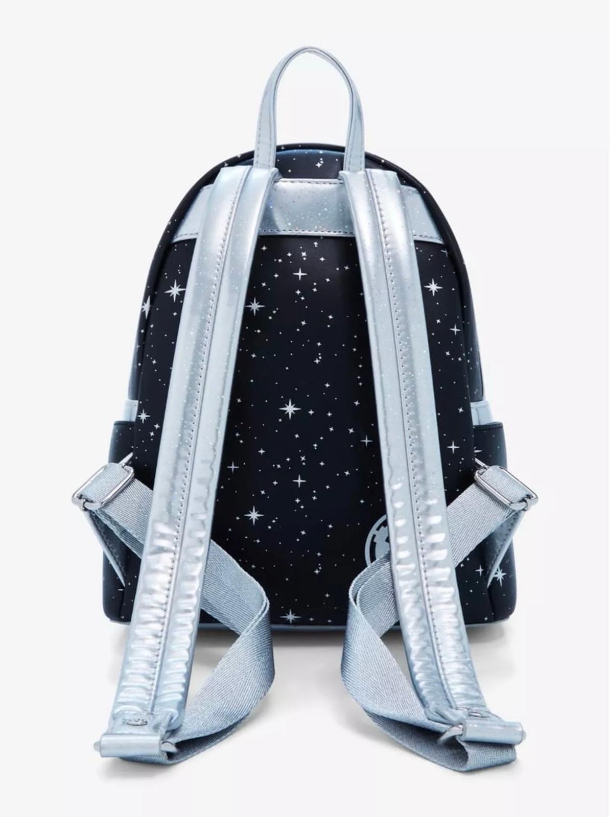 Loungefly SW Darth Vader Helmet Glitter Mini Backpack
