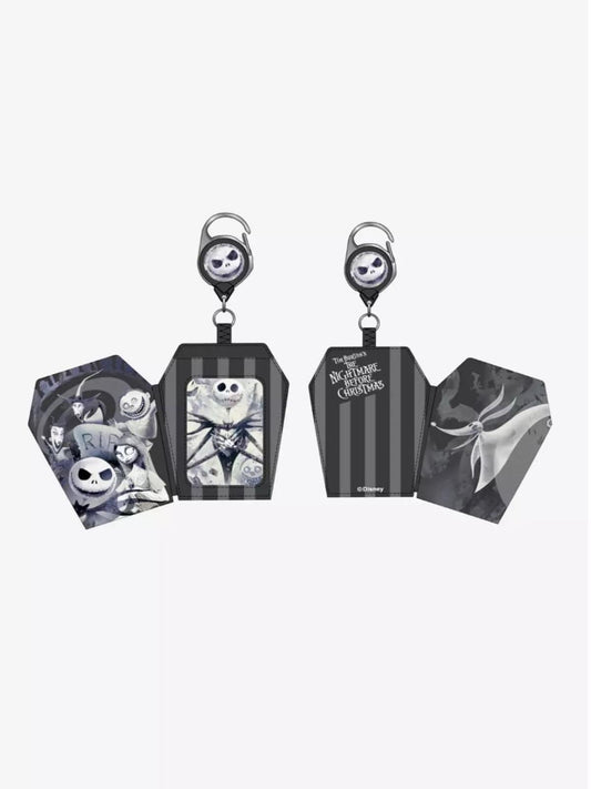 Disney The Nightmare Before Christmas Characters Coffin Retractable Lanyard