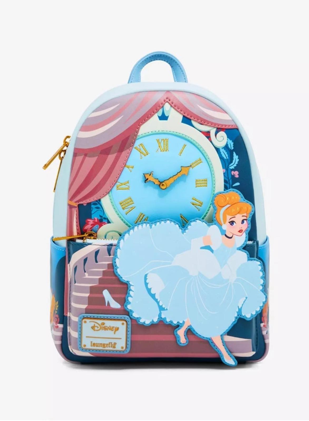 Loungefly Disney Cinderella Running Scene Mini Backpack NWT!!!