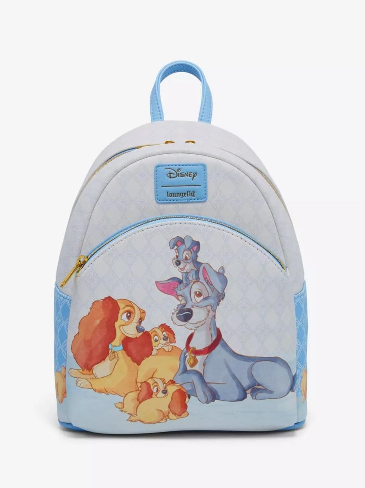 Loungefly Disney Lady And The Tramp Puppies Mini Backpack