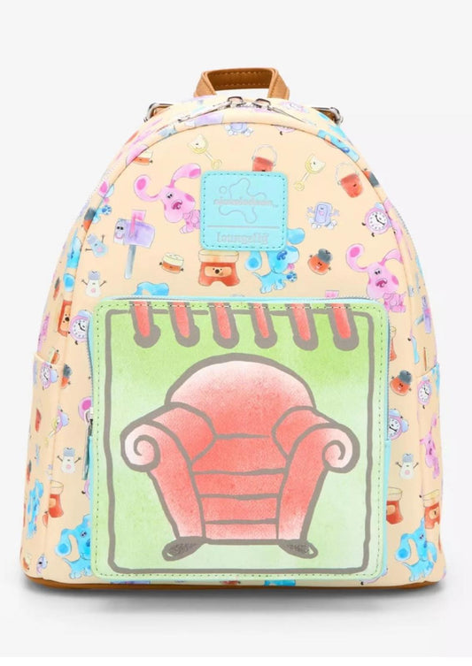 Loungefly Blue's Clues Thinking Chair Mini Backpack