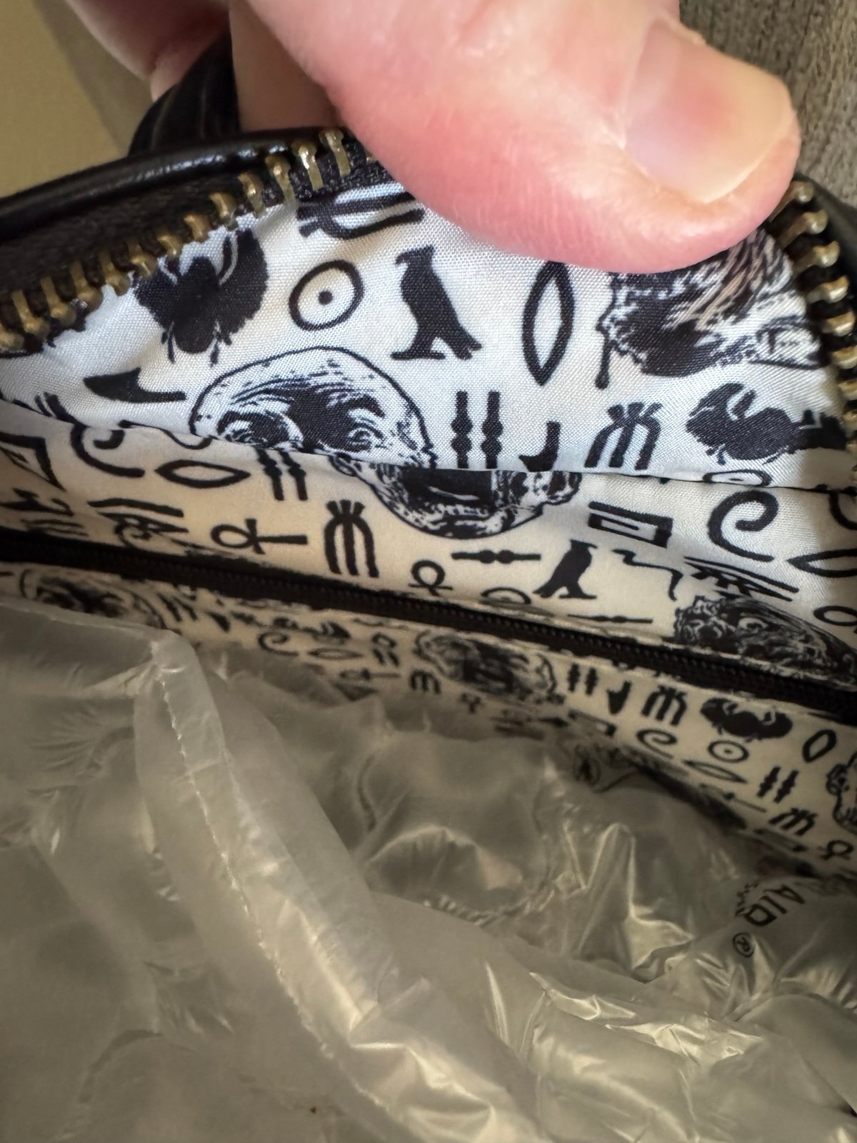 Loungefly Mummy Themed Black Backpack