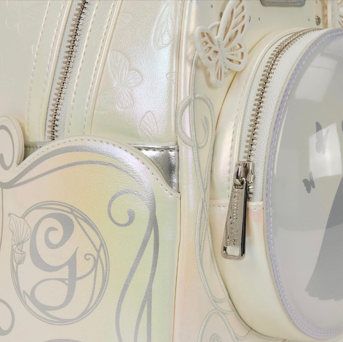 Loungefly Universal Wicked: For Good Butterfly Snow Globe Mini Backack