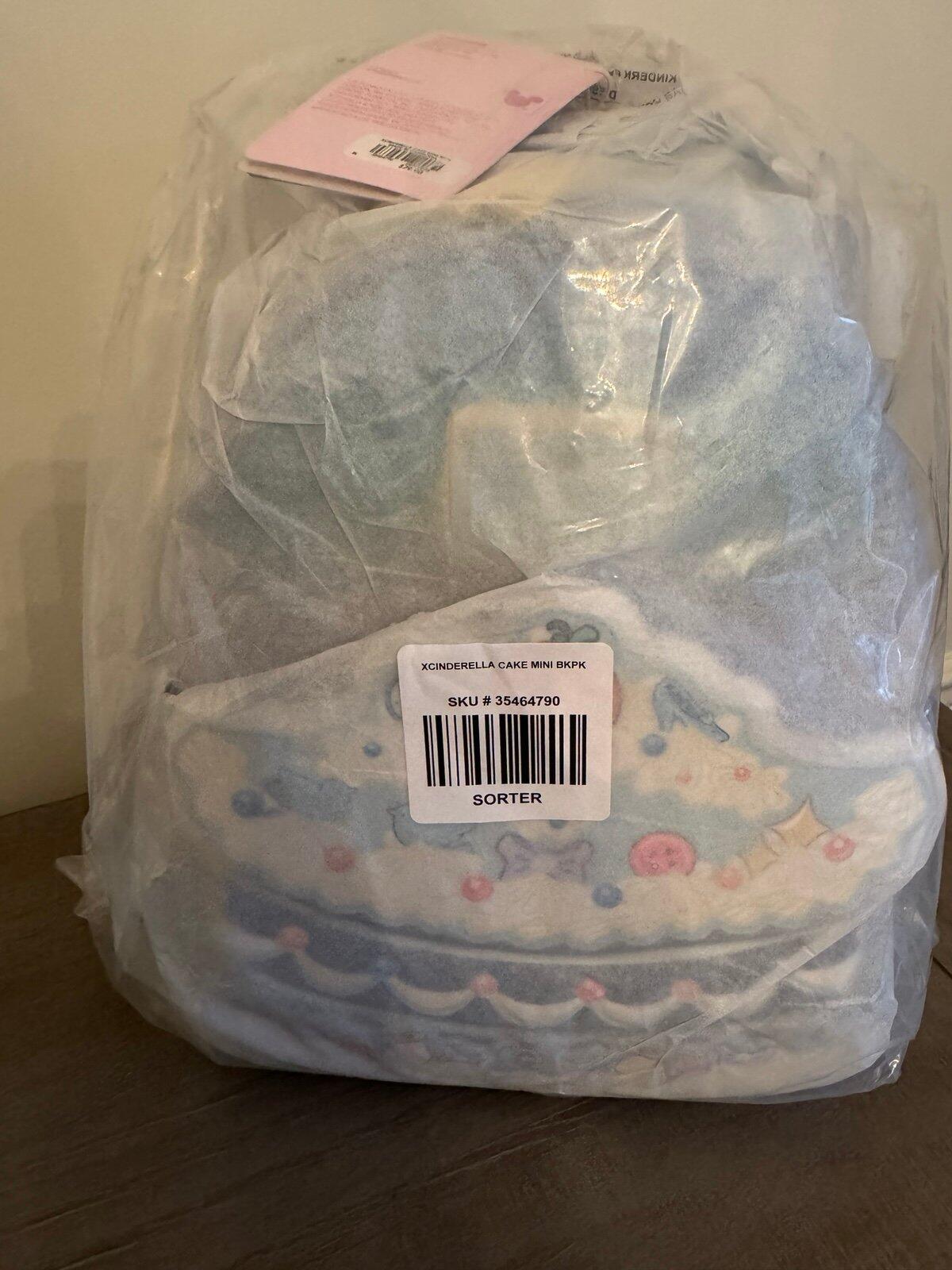 Loungefly Disney Cinderella Cake Iridescent Mini Backpack
