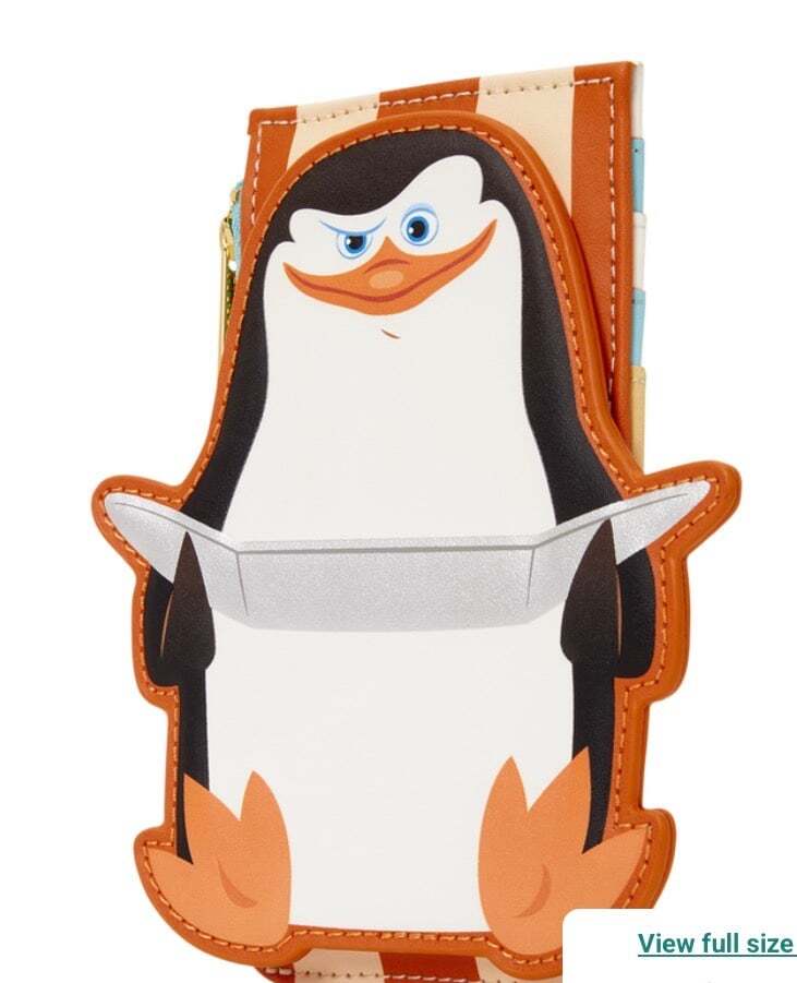 Loungefly Madagascar Penguins Skipper Card Holder
