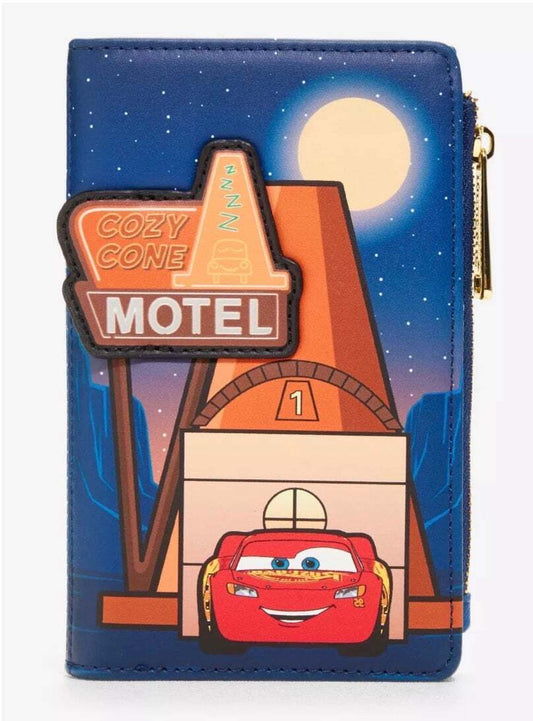 Loungefly Disney Pixar Cars Cozy Cone Motel Glow-in-the-Dark Wallet