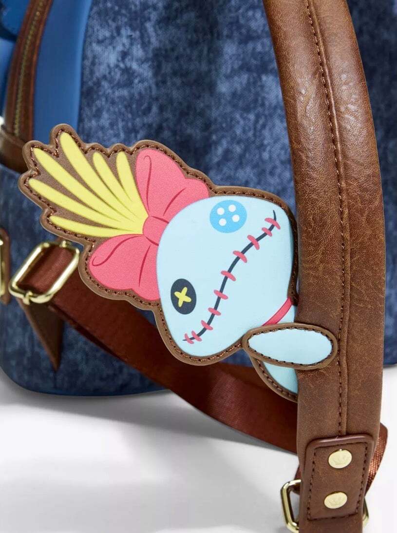 Loungefly Disney Lilo & Stitch Pirate Stitch Figural Mini Backpack