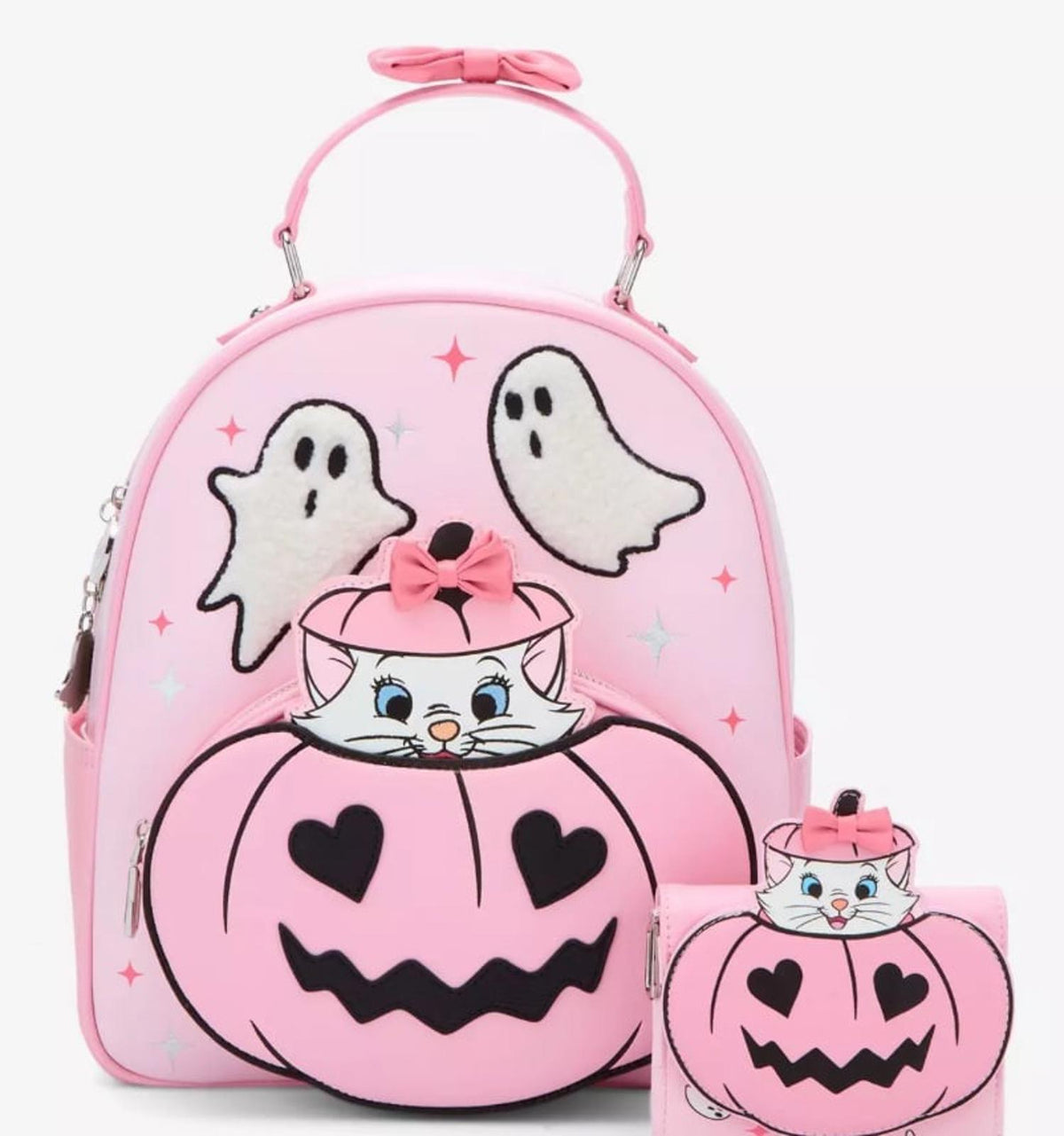 Disney The Aristocats Marie Halloween Pink Mini Backpack