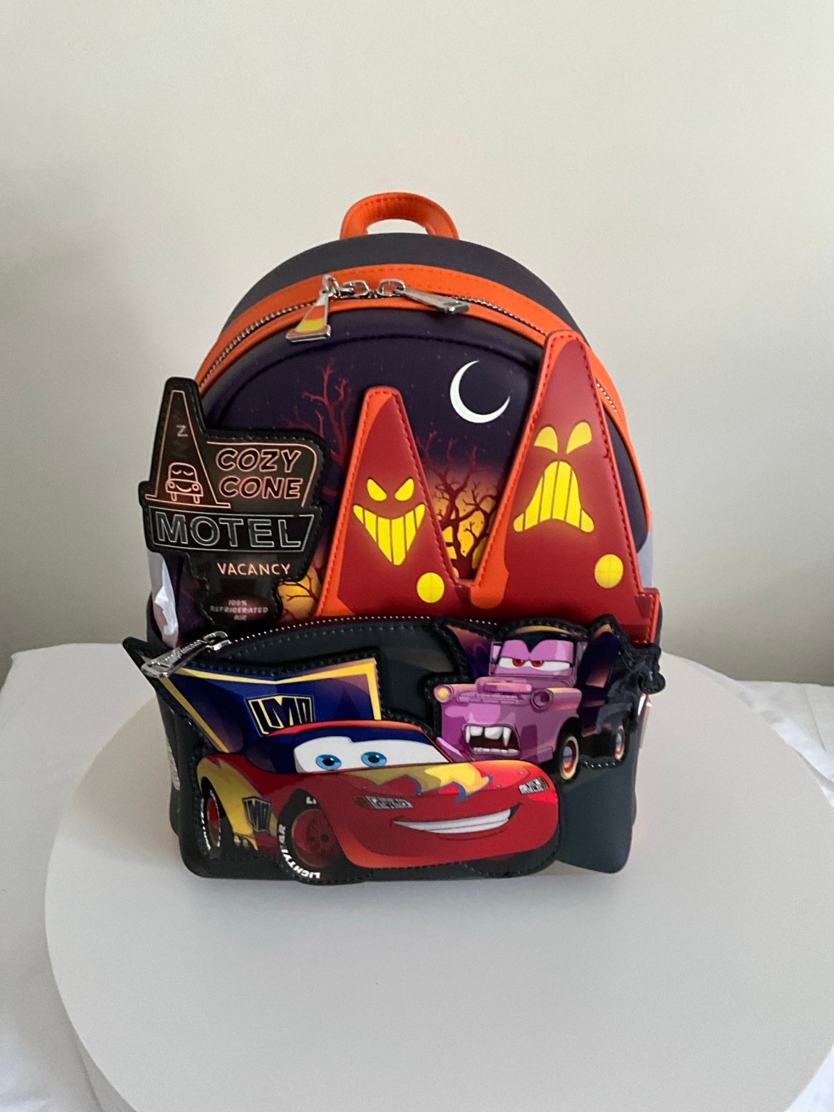 Loungefly Disney Pixar Cars Halloween Costumes Glow-in-the-Dark Mini Backpack