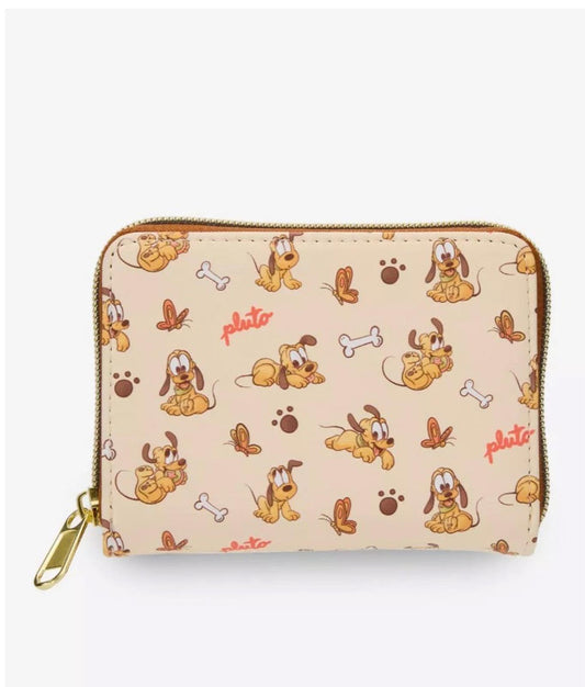 Loungefly Disney Pluto Baby Mini Zipper Wallet