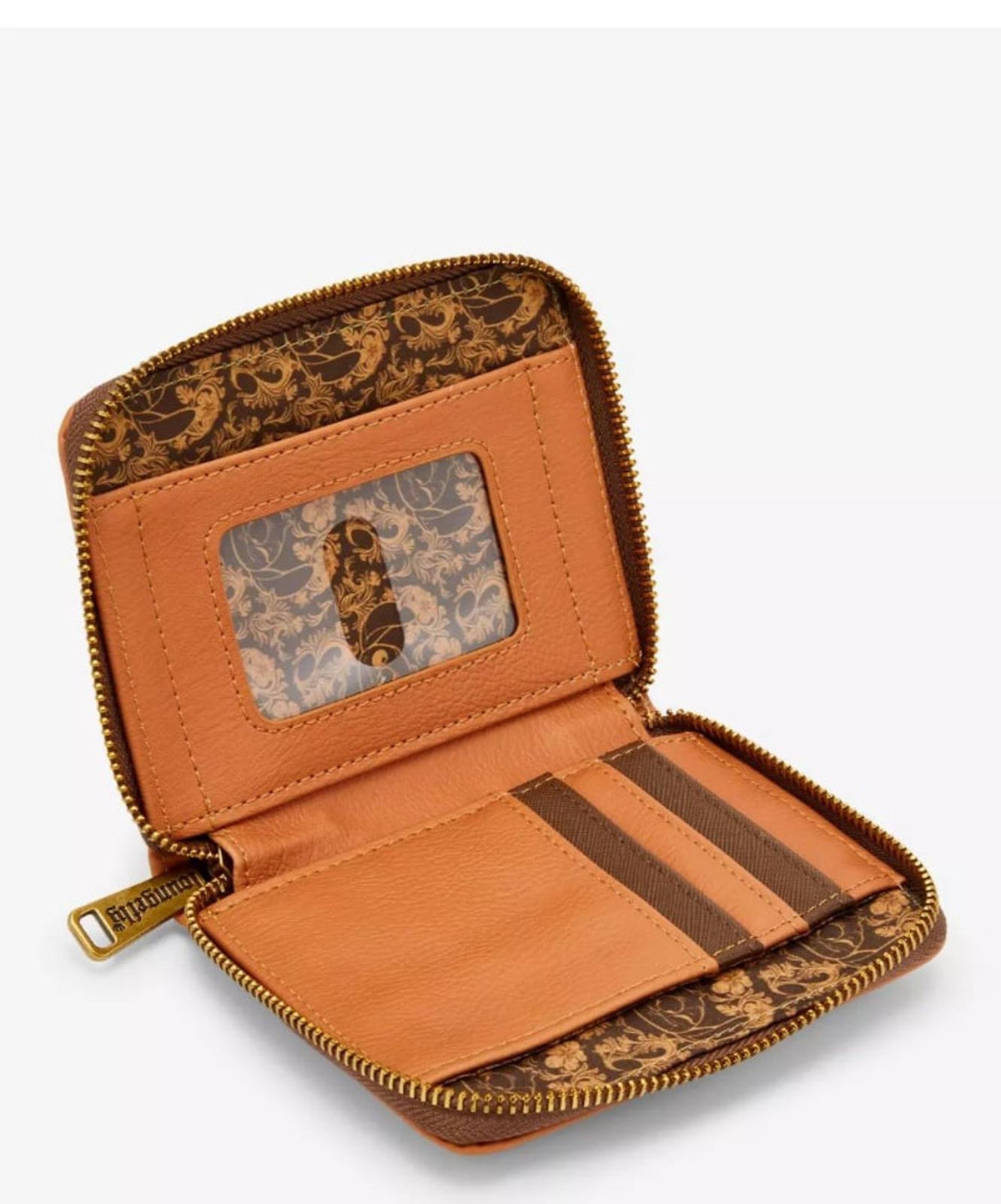 Loungefly Disney Lilo & Stitch Tonal Stitch Carving Small Zip Wallet