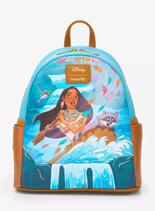 Loungefly Disney Pocahontas Riverbend Mini Backpack