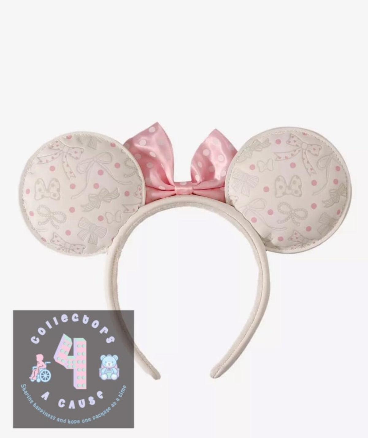 Loungefly Disney Minnie Mouse Polka Dot Bows White Ears