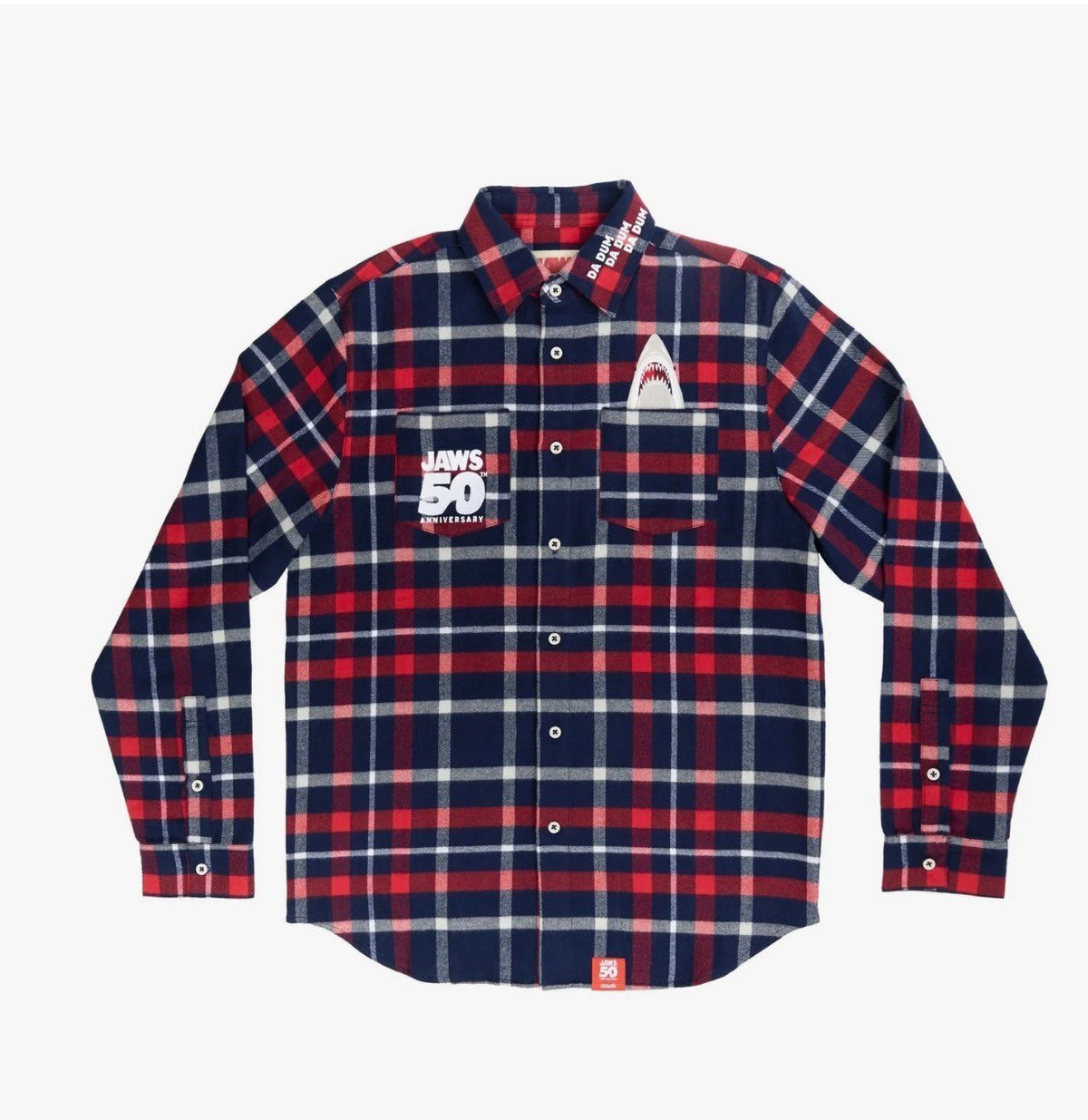 CAKEWORTHY JAWS ANNIVERSARY FLANNEL (UNISEX FIT)