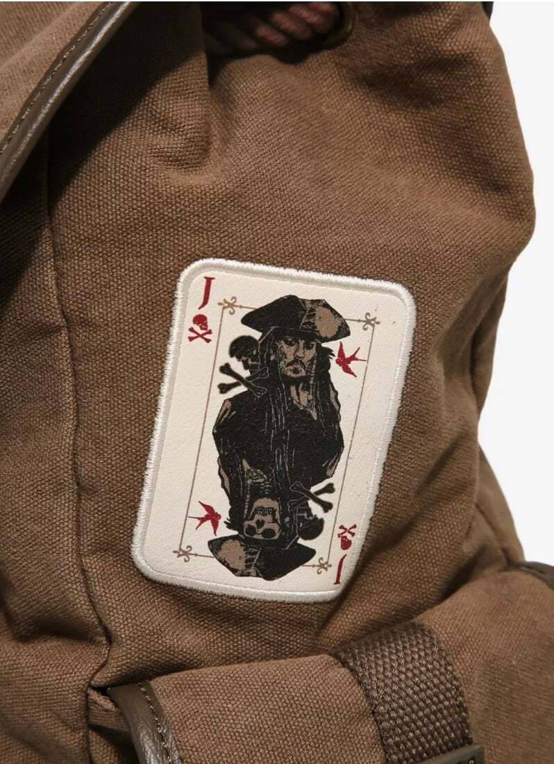 Disney The Pirates of the Caribbean Jack Sparrow Canvas Mini Backpack