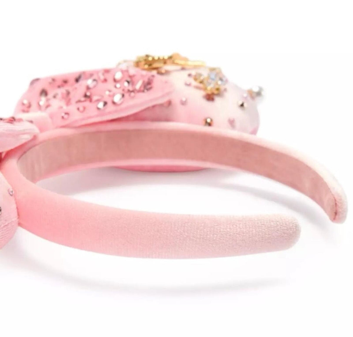 Minnie Mouse Custom Charm Ear Headband by BaubleBar