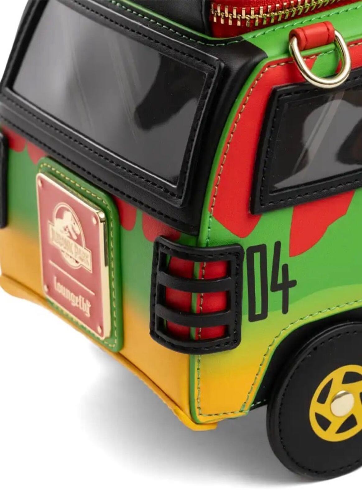 Loungefly Universal Jurassic Park Safari Tour Vehicle Light Up Figural Crossbody