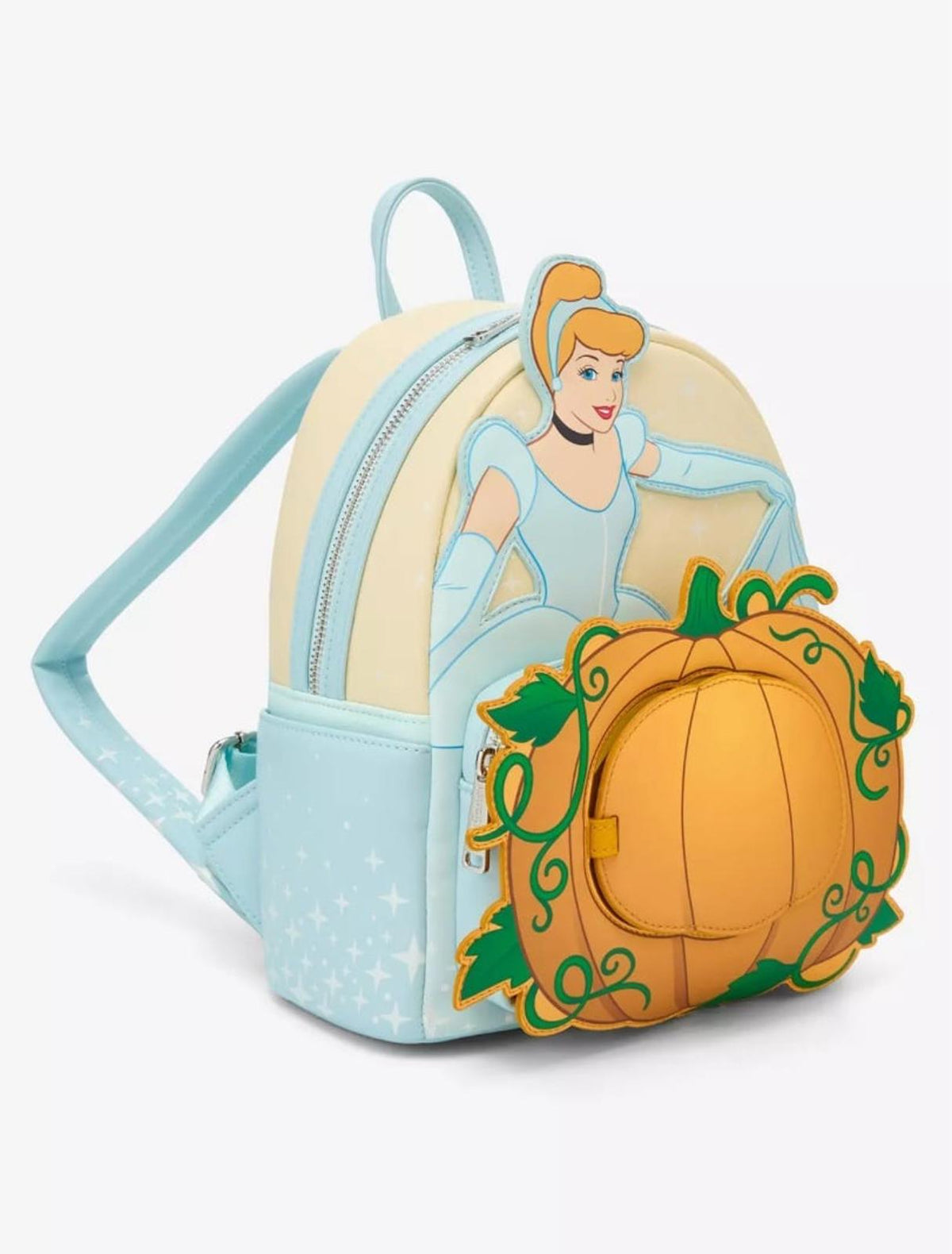 Loungefly Disney Cinderella Ballgown Pumpkin Mini Backpack