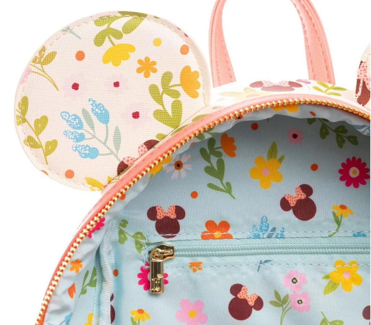 Loungefly Disney Minnie Mouse Springtime Sequins Mini Backpack