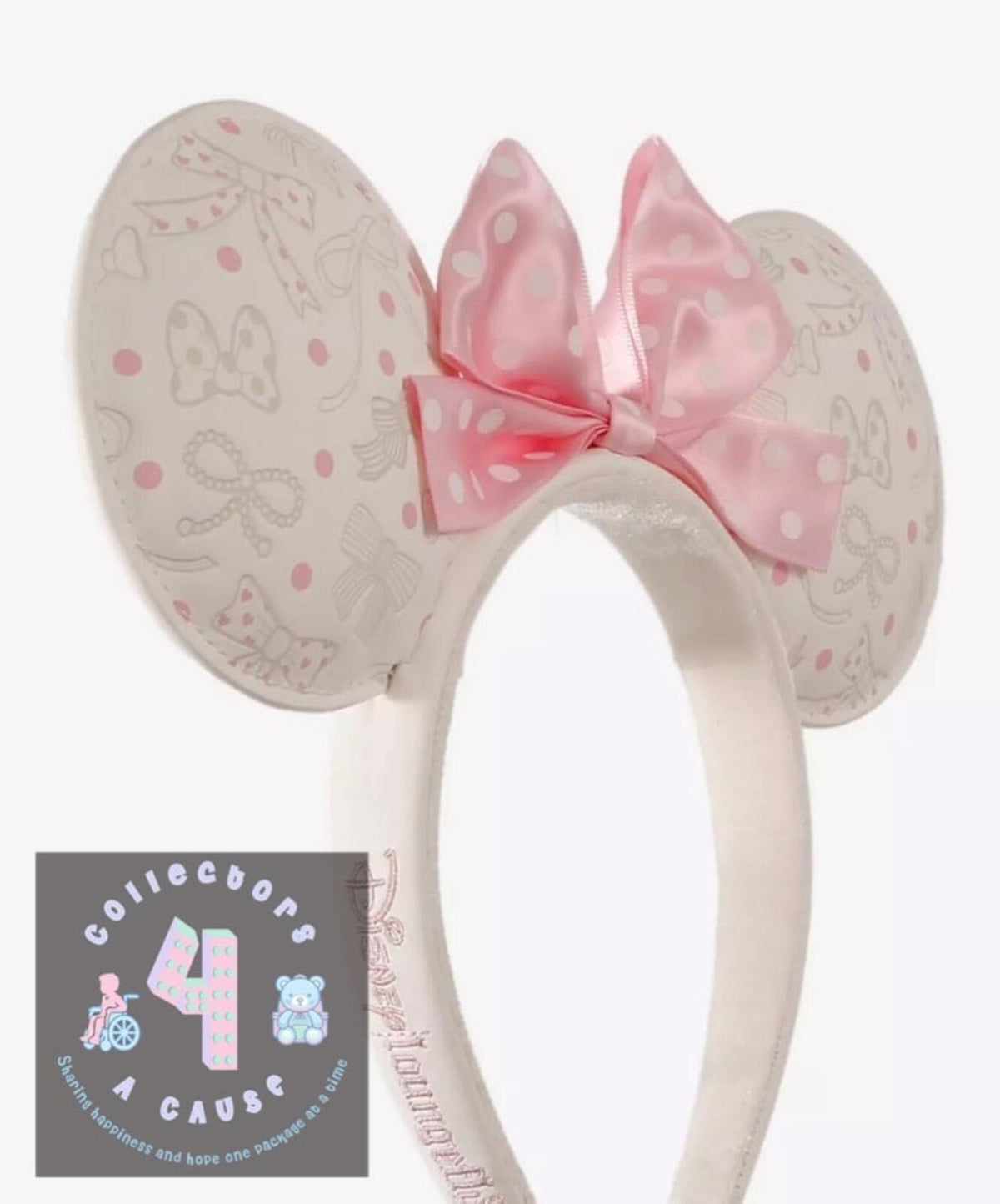 Loungefly Disney Minnie Mouse Polka Dot Bows White Ears
