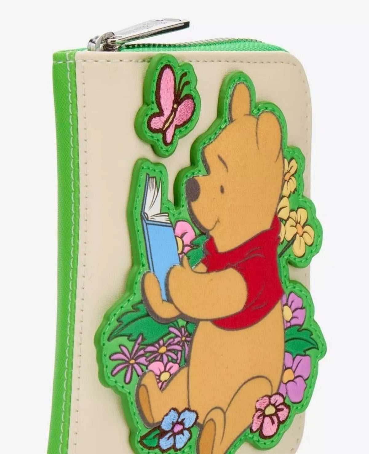 Loungefly Disney Winnie the Pooh Pooh Bear Reading Small Zip Wallet