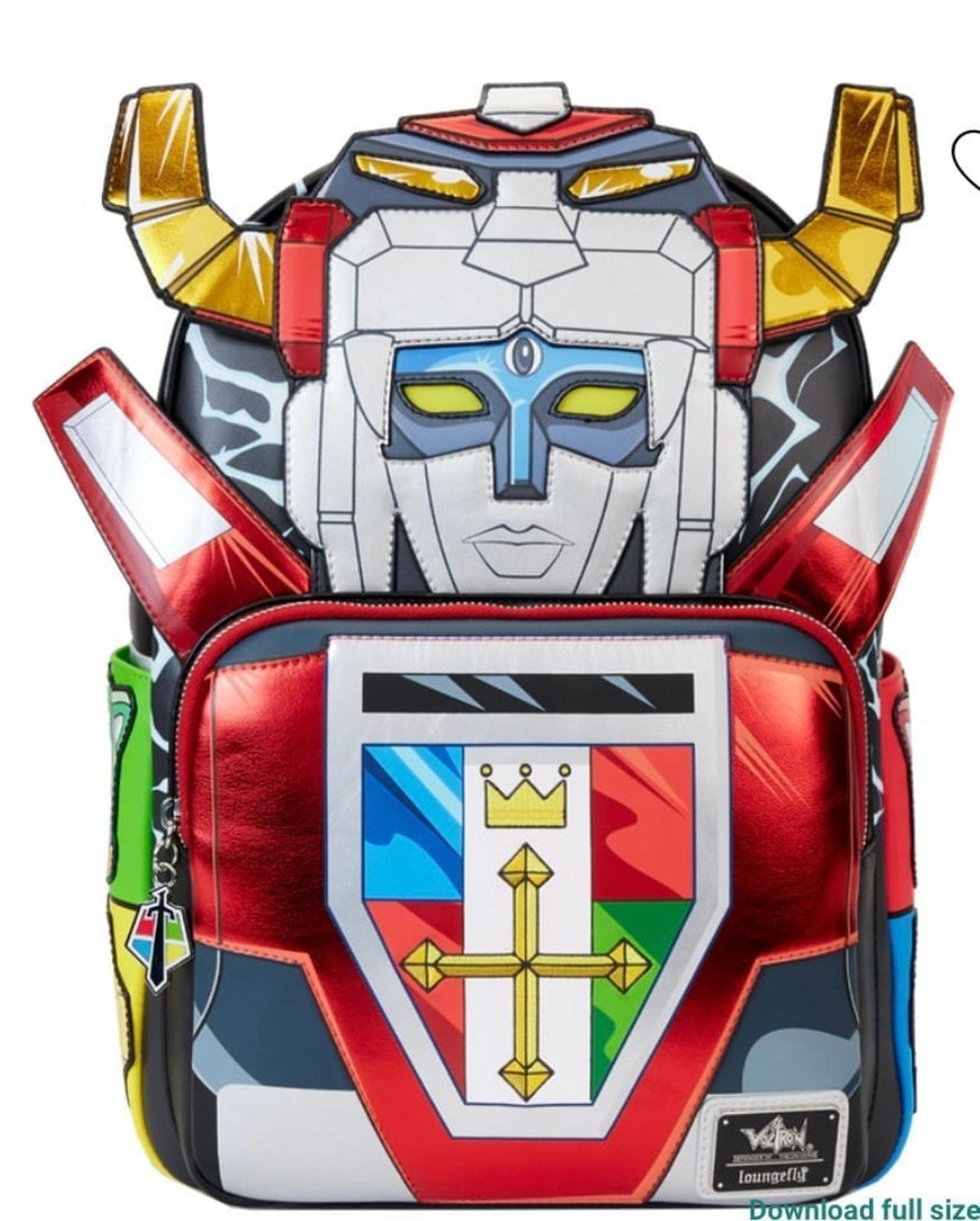 Backpack SDCC 2024 VOLTRON FULL SIZE Backpack Loungefly