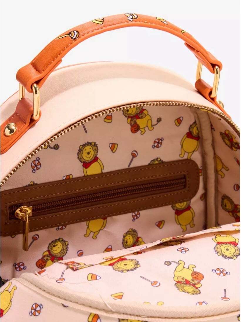 Disney Winnie the Pooh Lion Pooh Bear Pumpkin Mini Backpack