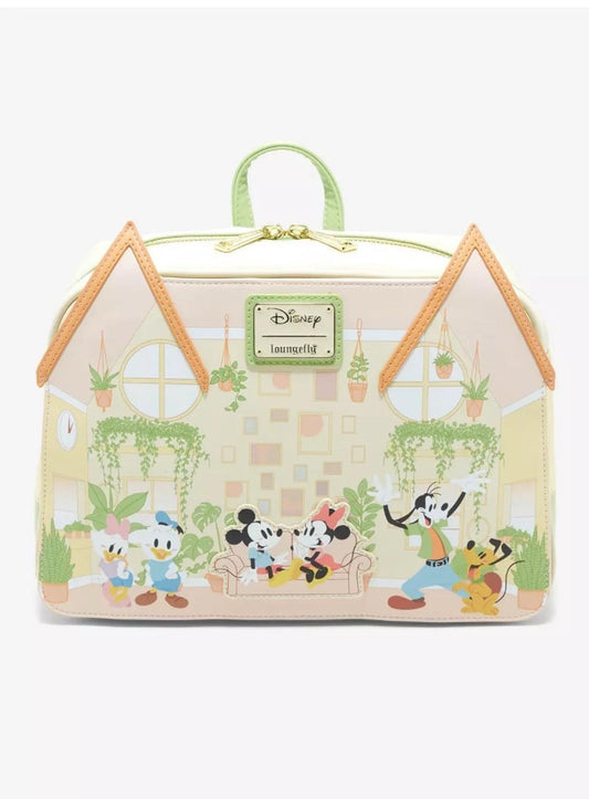 Loungefly Disney Mickey & Friends Mickey’s House Mini Backpack