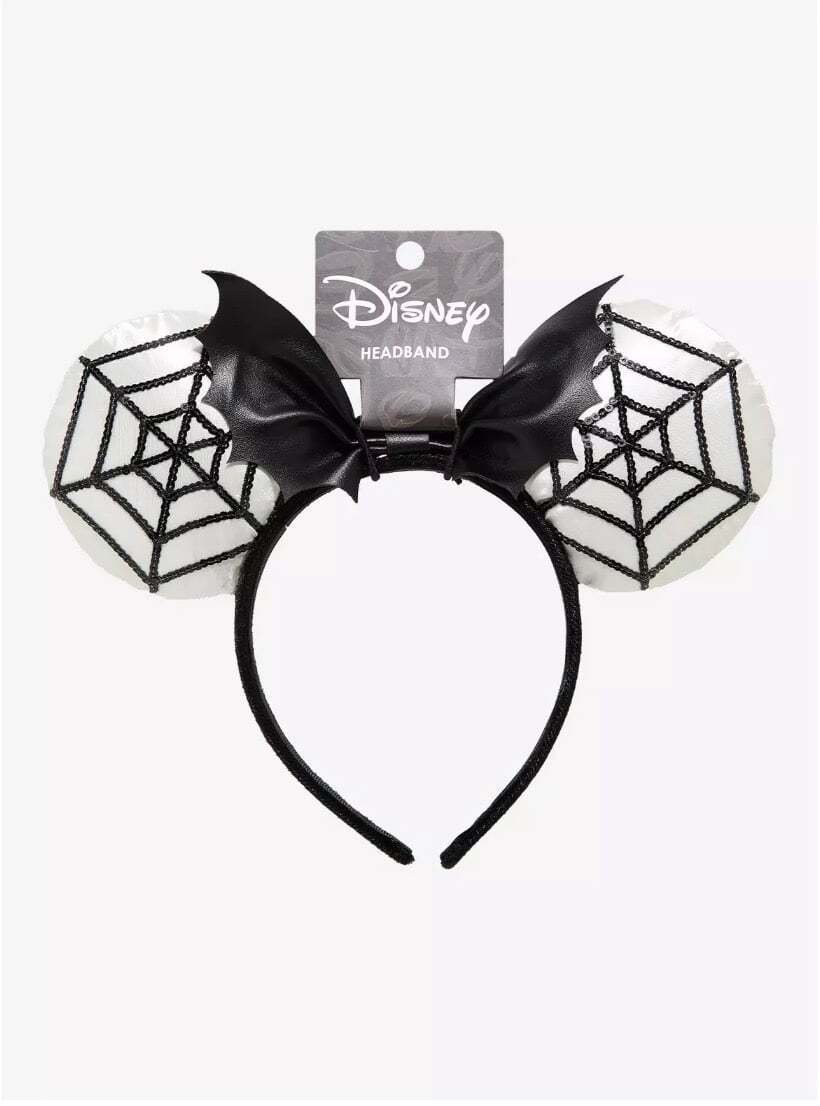 Disney Minnie Mouse Sequins Spiderweb Ears