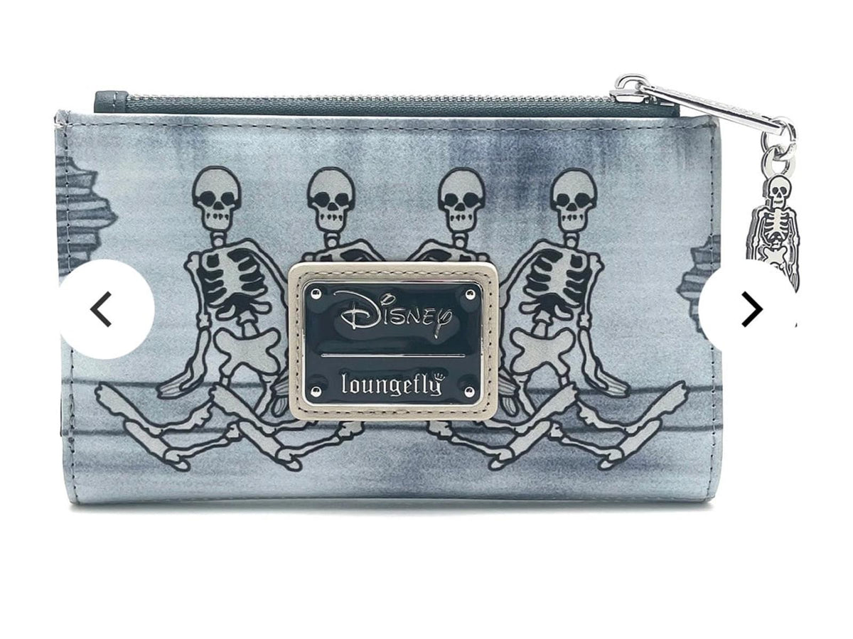 X LASR Exclusive Disney The Haunted House Mickey Flap Wallet