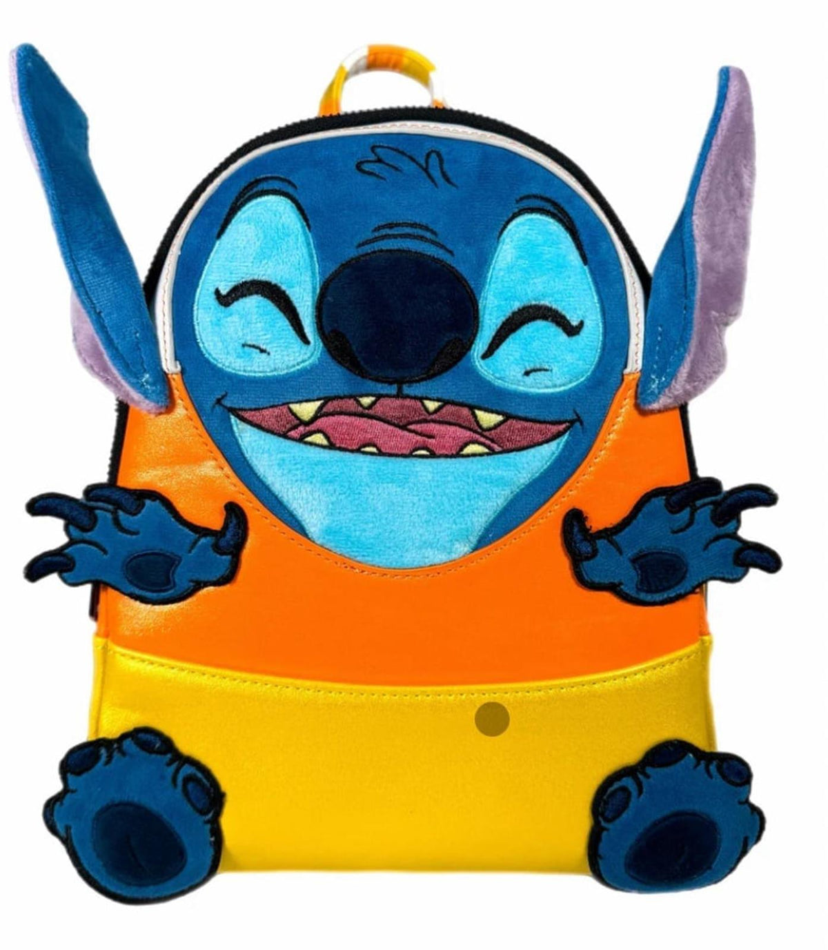 Loungefly Halloween Candy Corn Stitch Mini Backpack