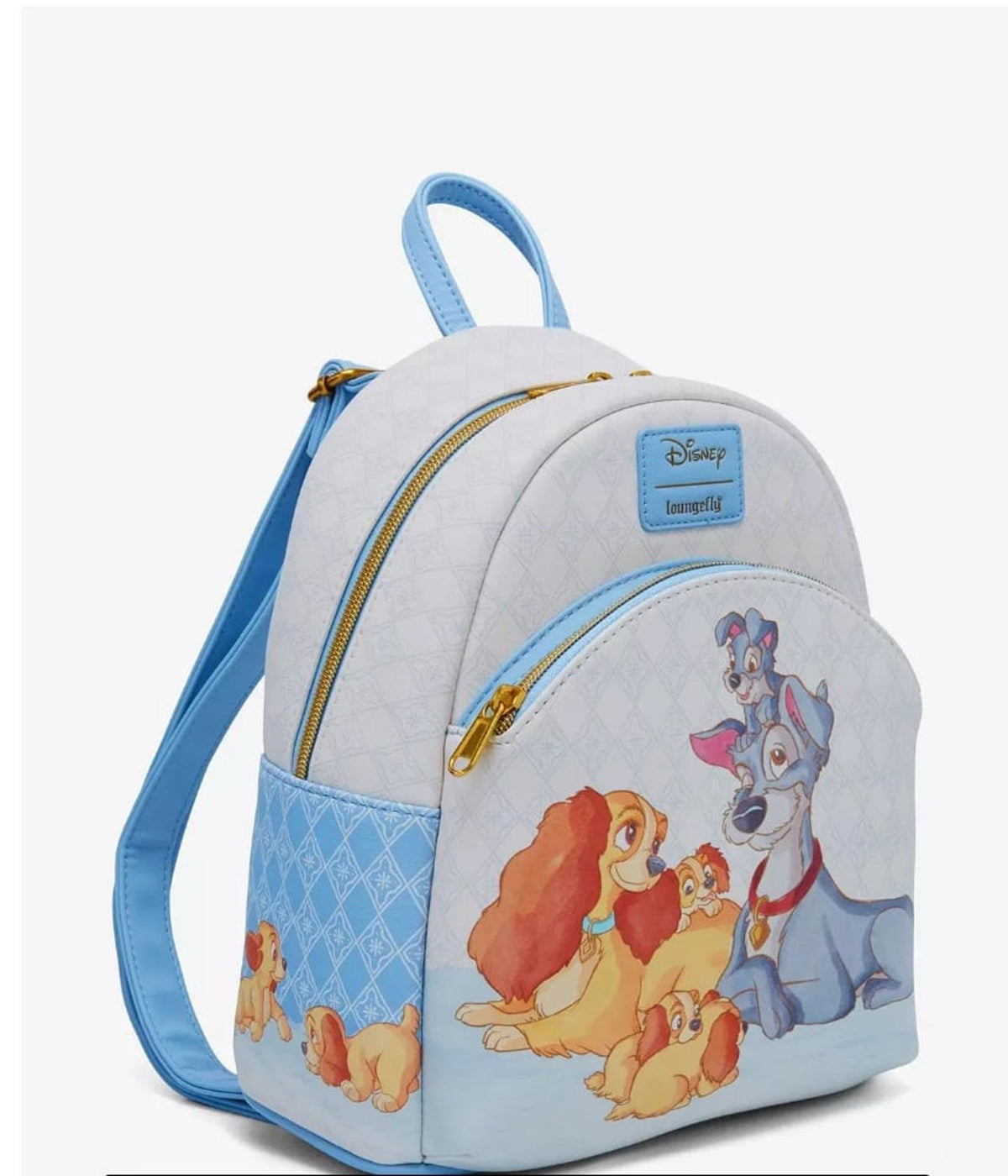 Loungefly Disney Lady And The Tramp Puppies Mini Backpack