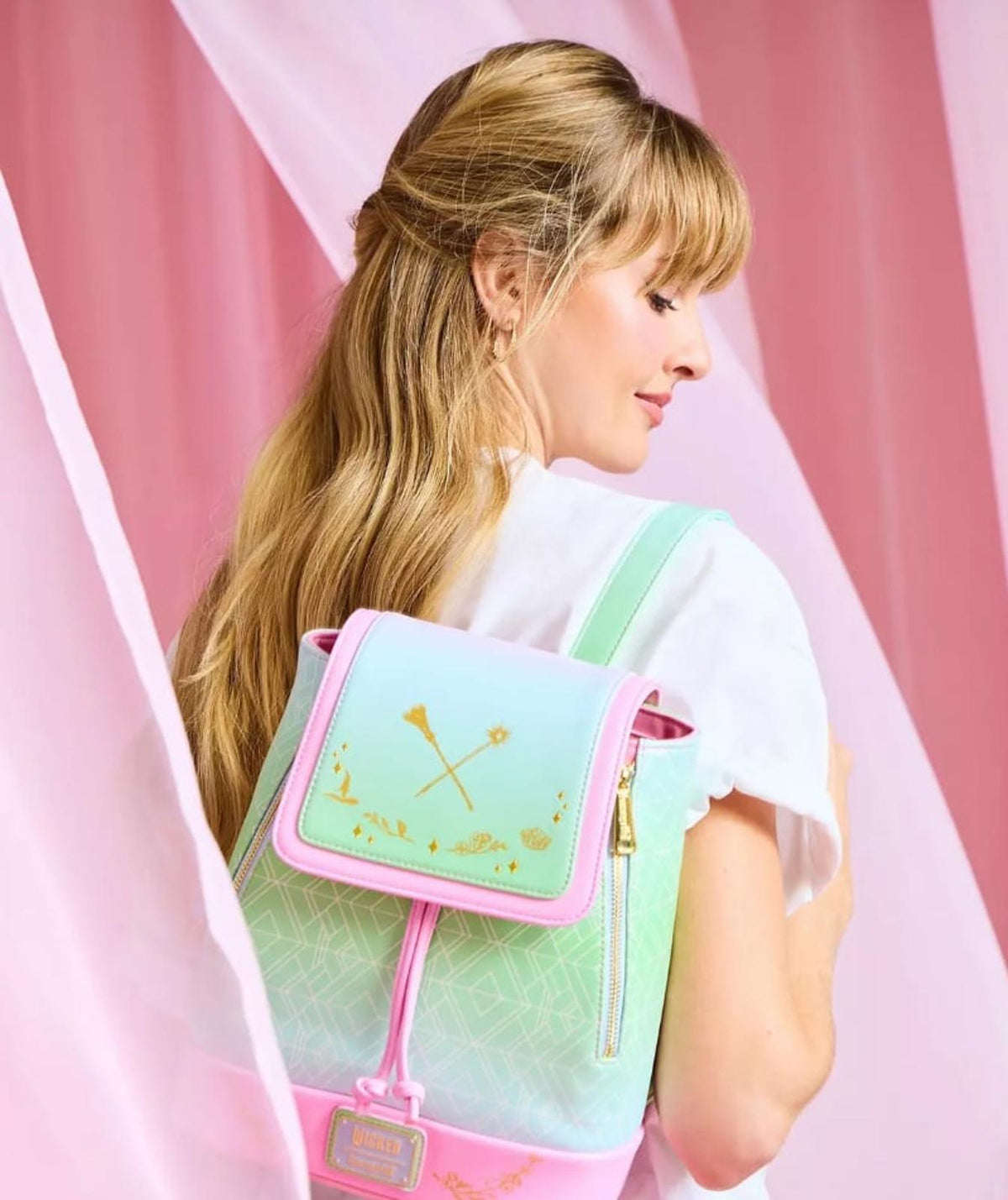 Loungefly Wicked Iridescent Ombré Mini Backpack
