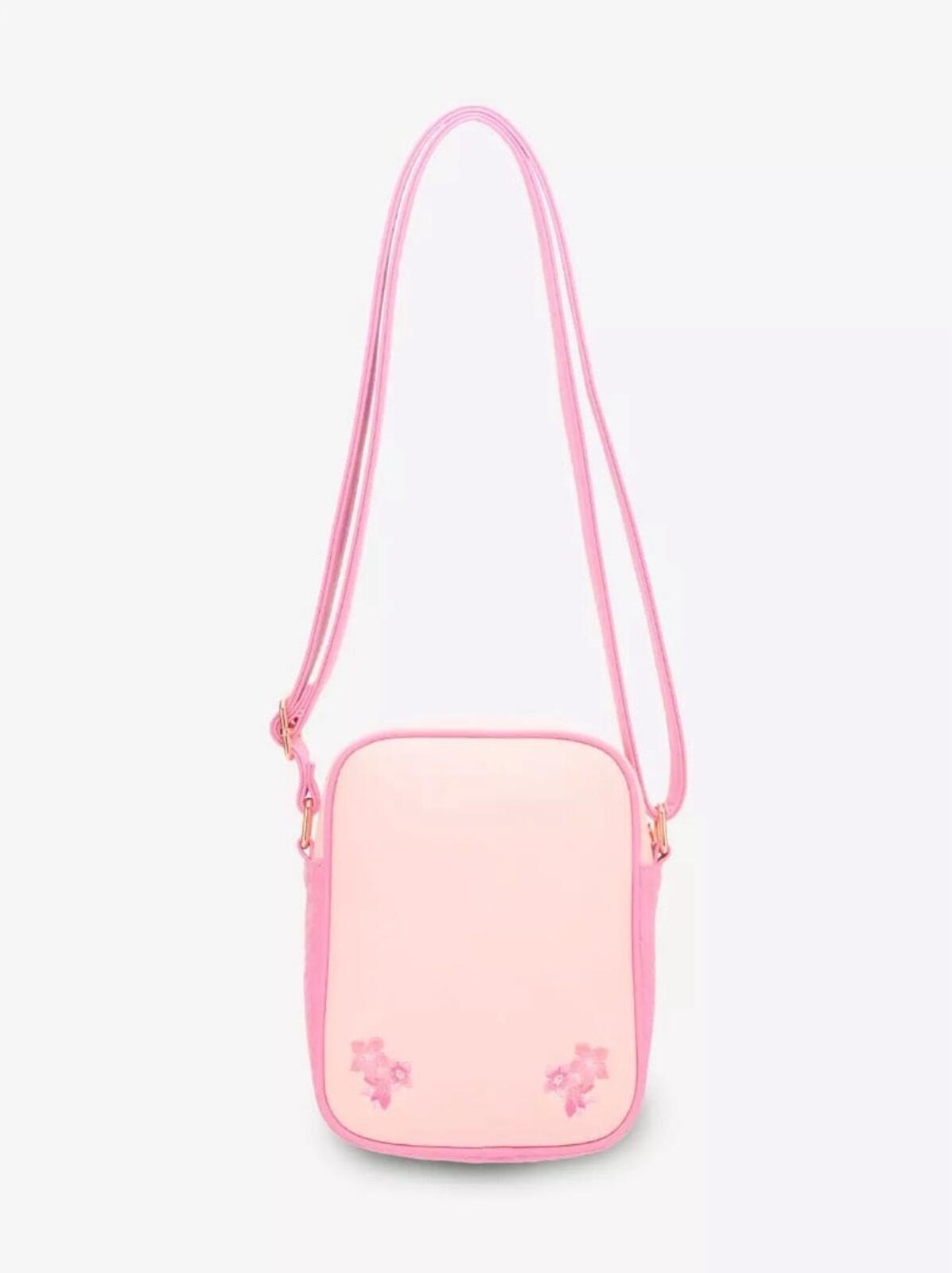 Loungefly Peanuts Snoopy Cherry Blossom Crossbody Bag