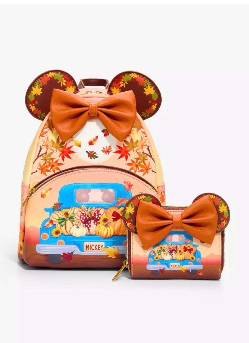 Loungefly Disney Fall Harvest Mini Wallet