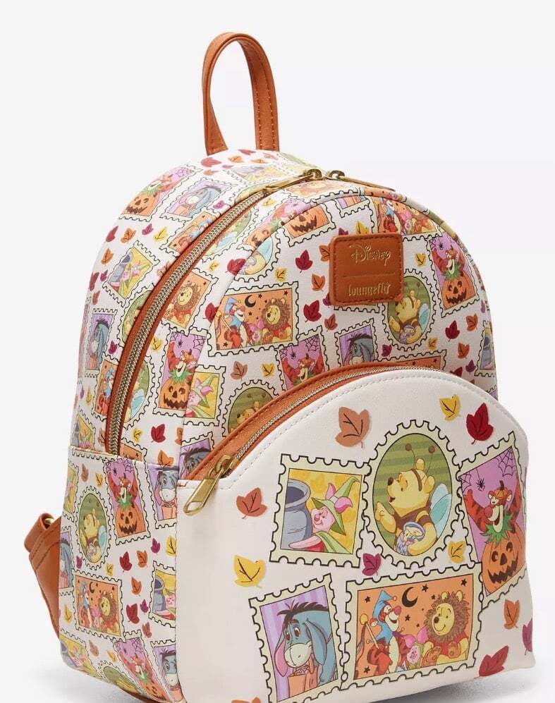 Loungefly Disney Winnie The Pooh Halloween Stamp Mini Backpack