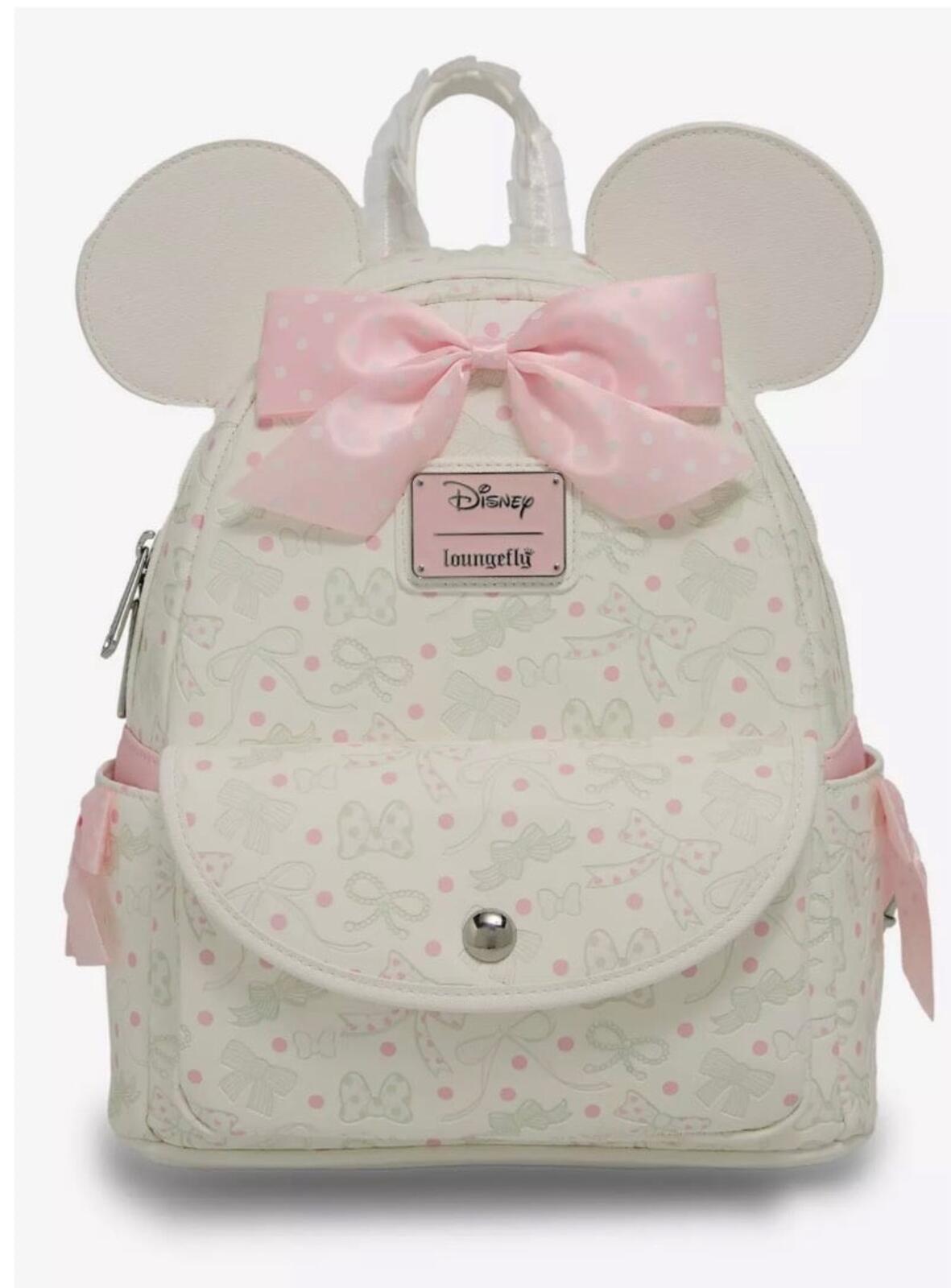 Loungefly Disney Minnie Mouse Bows & Ribbons Mini Backpack