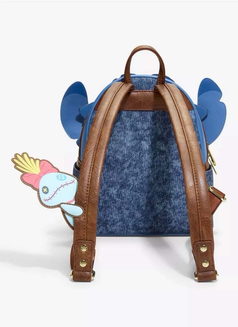 Loungefly Disney Lilo & Stitch Pirate Stitch Figural Mini Backpack